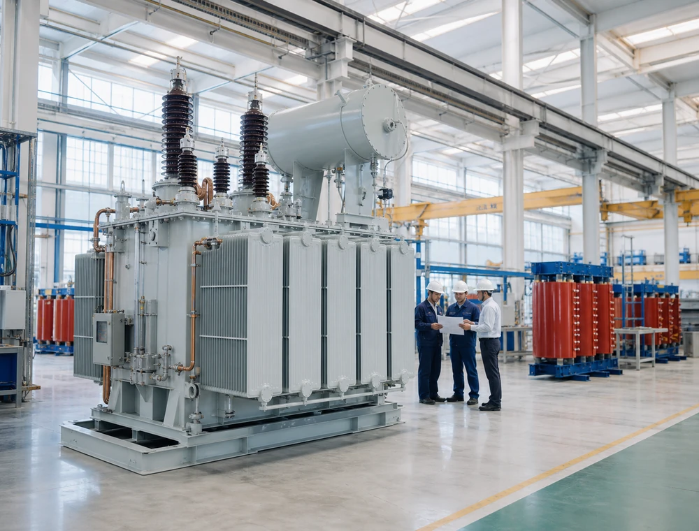 Transformer and high-voltage equipment factory